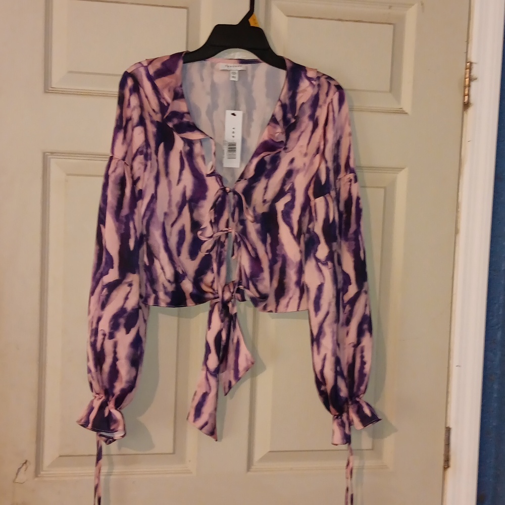Top Shop sz 4 womens blouse